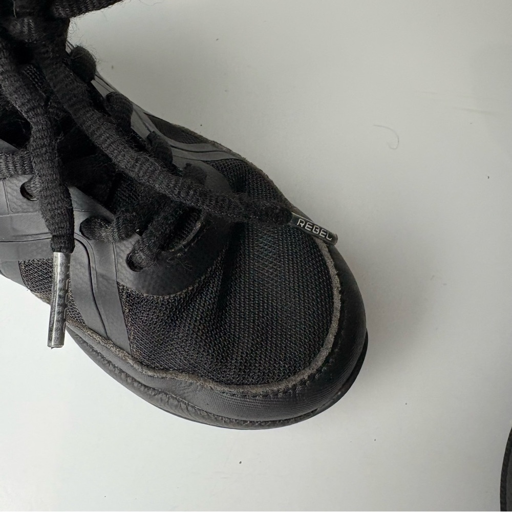 Rebel Renegade blackout high-top performance cheer shoes and bag size youth 13 - Picture 16 of 16